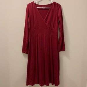 LLBean knit dress
